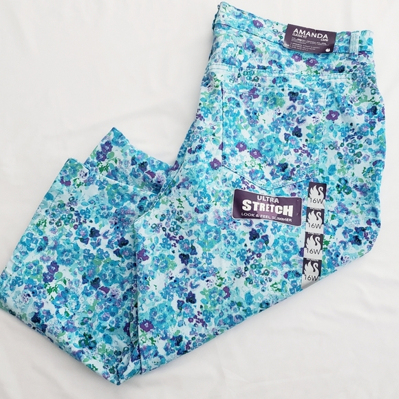 amanda stretch fit skimmers by gloria vanderbilt